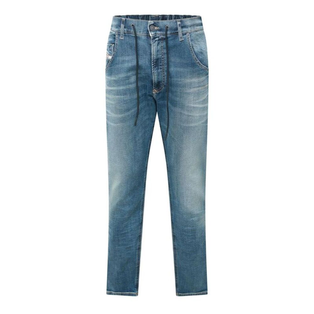Diesel Mens Krooley-E-NE Tapered Jeans / Blue Denim